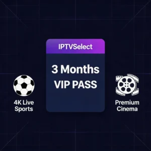 3 Month IPTV Subscription UK | Save 38% | From £23.99